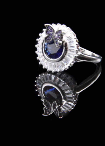 خاتم فضة عيار925(0050800)