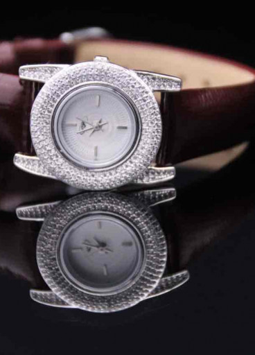 ساعة فضة عيار 925كود(00220200)