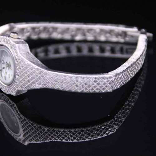 ساعة فضة عيار 925كود(00370300)