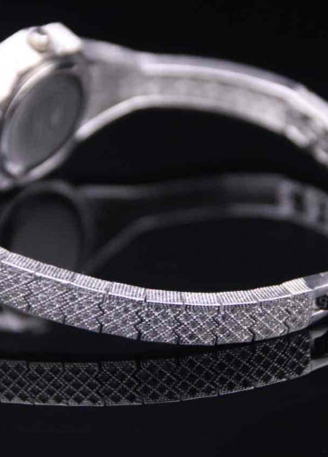 ساعة فضة عيار 925كود(00370300)