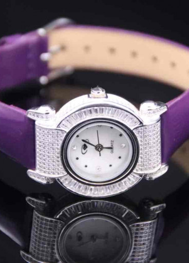 ساعة فضة عيار925كود(0026010)