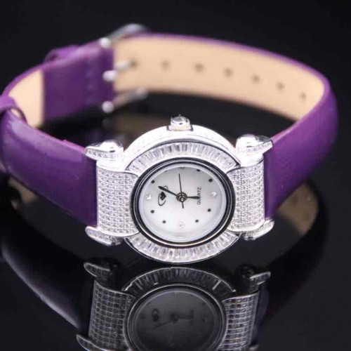 ساعة فضة عيار925كود(0026010)