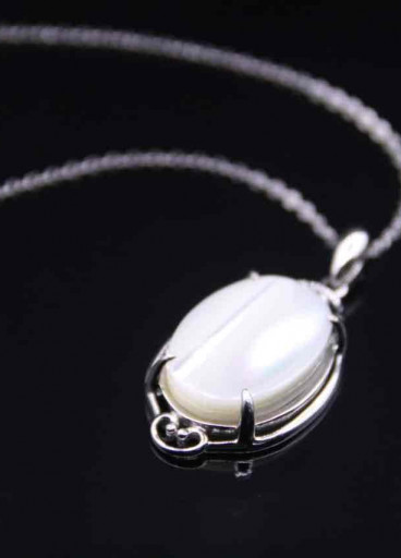 عقد فضة عيار925(0040800)