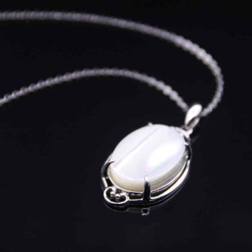 عقد فضة عيار925(0040800)