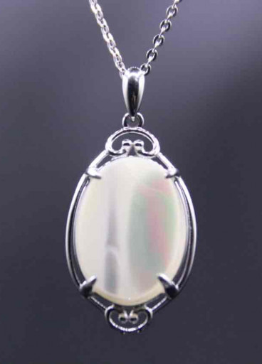 عقد فضة عيار925(0040800)