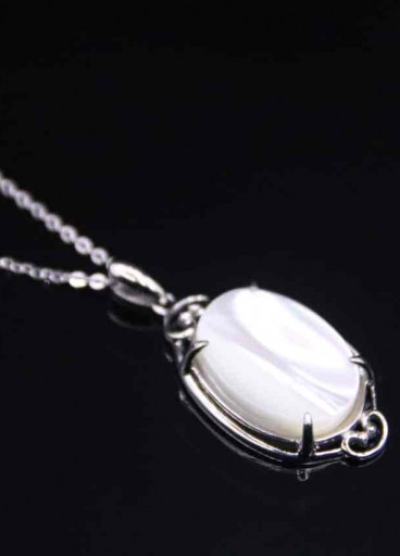 عقد فضة عيار925(0040800)