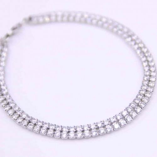 اسوارة فضة عيار925كود(0060800)