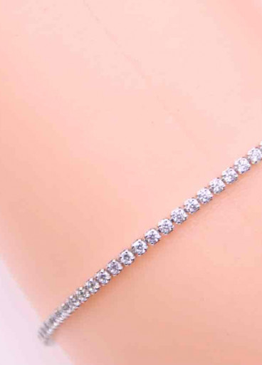 اسوارة فضة عيار925كود(004000)