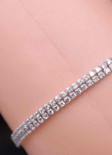 اسوارة فضة عيار925كود(0060800)