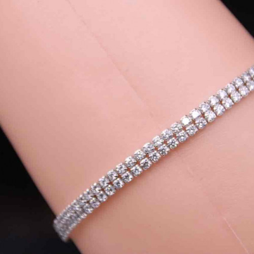 اسوارة فضة عيار925كود(0060800)