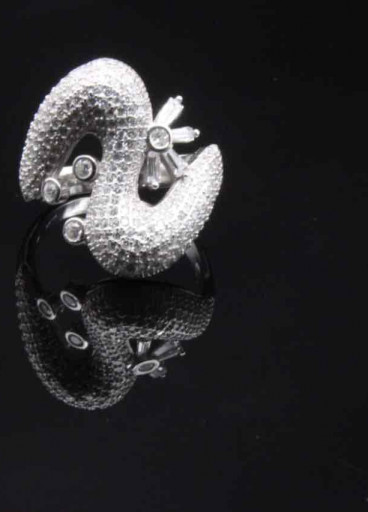 خاتم فضة عيار925كود(00800)