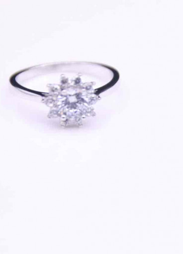 خاتم فضة عيار925كود(0020400)