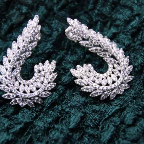 حلق فضة عيار925كود(0060300)