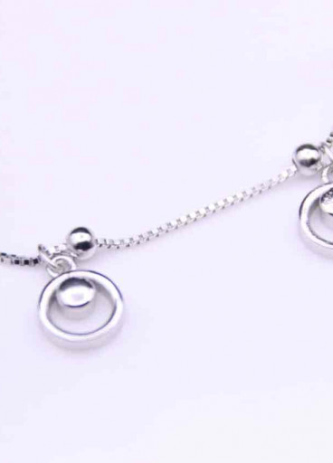 خلخال فضة عيار925كود(0040400)