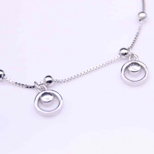 خلخال فضة عيار925كود(0040400)