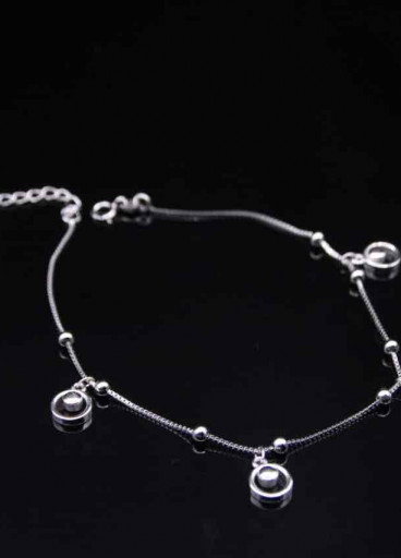 خلخال فضة عيار925كود(0040400)