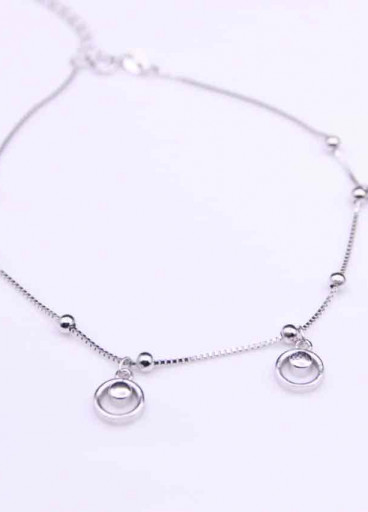 خلخال فضة عيار925كود(0040400)