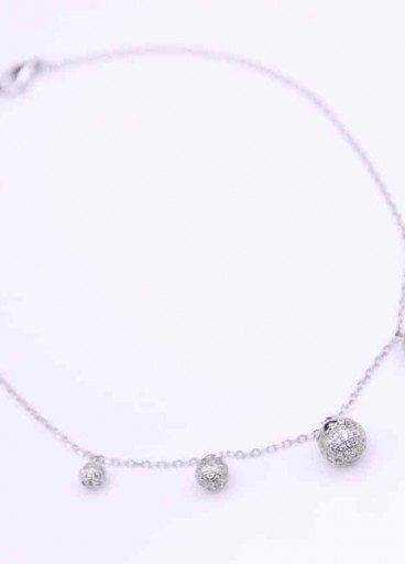 خلخال فضة عيار925كود(0020900)