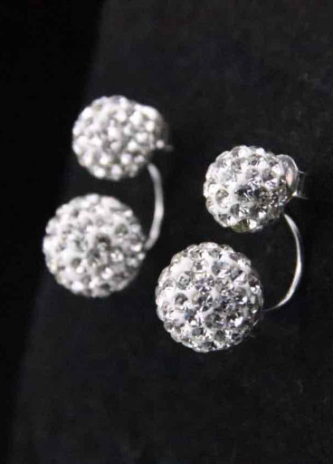 حلق فضة عيار 925كود(0030200)