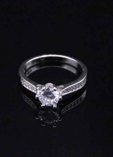 خاتم فضة عيار 925كود (0020200)