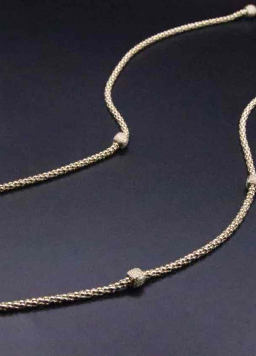 سلسال فضة عيار 925كود(٠٠١٧٠٠)