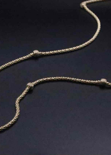 سلسال فضة عيار 925كود(٠٠١٧٠٠)