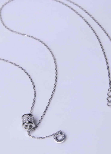 سلسال فضة عيار 925كود(٠٠٢٠١٠٠)