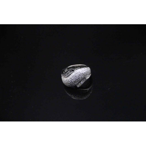 خاتم من الفضة الأصلية عيار 925 كود (٠٠٧٠٣)