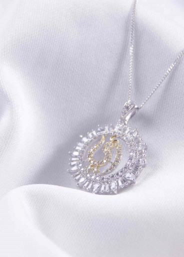 عقد فضة عيار925كود(٠٠٣٠٨٠٠)