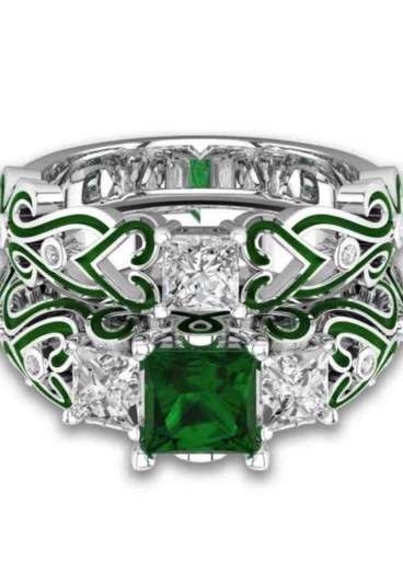 خاتم فضة عيار 925كود(0040900)