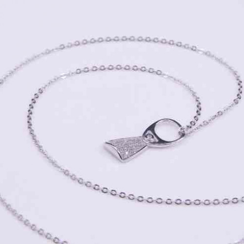 عقد فضة عيار 925كود(٠٠٣٠١٠٠)