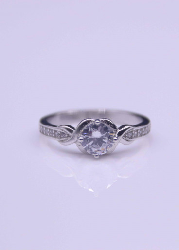 خاتم فضة عيار925كود(٠٠٢٠٥٠٠)