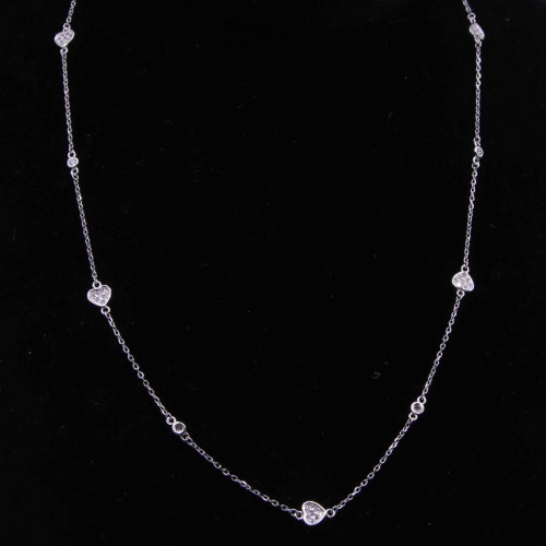 عقد فضة عيار925كود(٠٠٣٠٥٠٠)