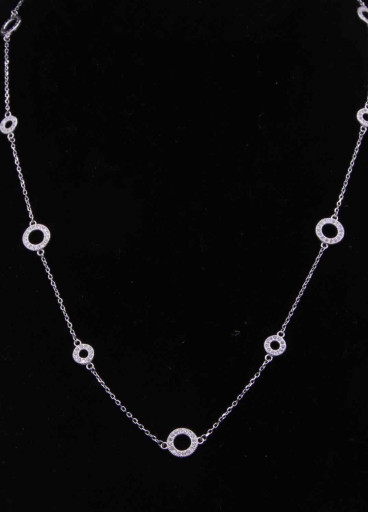 عقد فضة عيار925كود(٠٠٣٠٦٠٠)