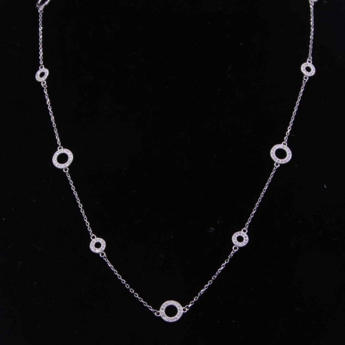 عقد فضة عيار925كود(٠٠٣٠٦٠٠)