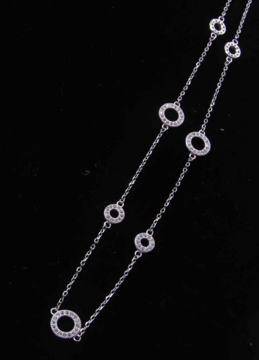 عقد فضة عيار925كود(٠٠٣٠٦٠٠)