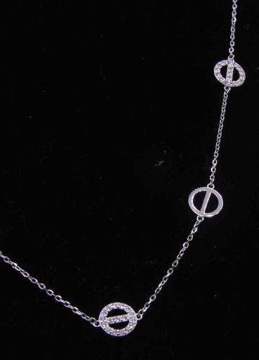 عقد فضة عيار925كود(٠٠٥٠1٠٠)