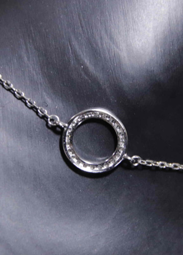 خلخال فضة عيار 925كود(٠٠٢٠١٠٠)