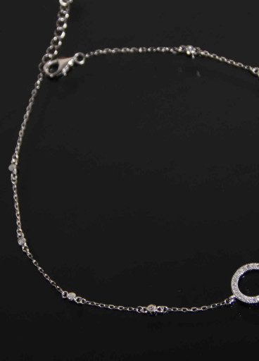 خلخال فضة عيار 925كود(٠٠٢٠١٠٠)