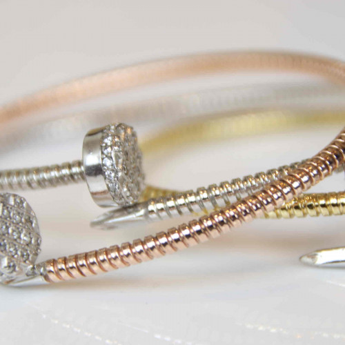 اسوارة فضة عيار٩٢٥كود(٠٠٢٥٠١٠٠)