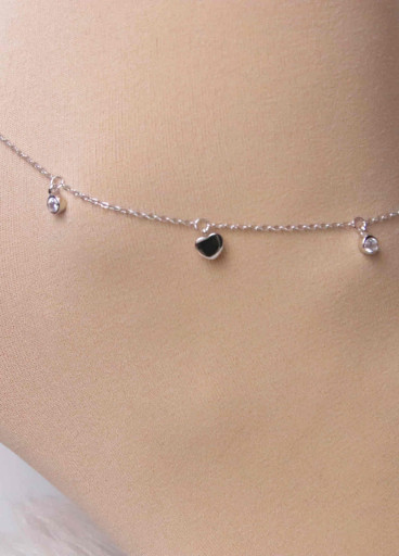 خلخال فضة عيار 925كود(٠٠٢٠٣٠٠)