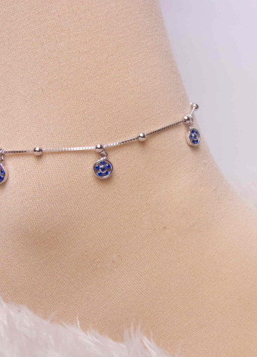 خلخال فضة عيار 925كود(٠٠٣٠٩٠٠)