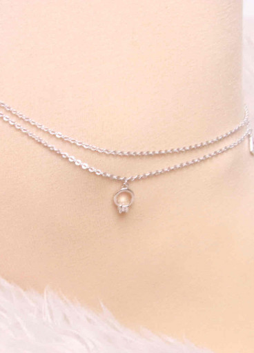 خلخال فضة عيار925كود(٠٠٣٠٢٠٠)