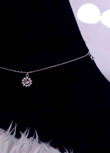 خلخال فضة عيار 925كود(٠٠١٠٨٠٠)