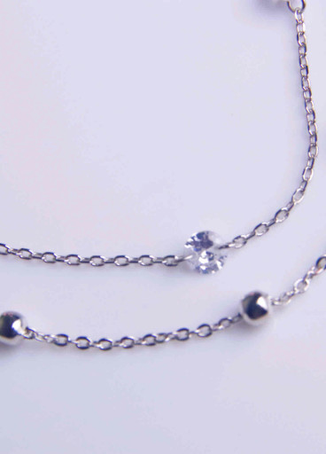 خلخال فضة عيار925كود (٠٠٢٠٨٠٠)