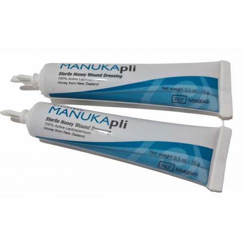 مرهم ؜من  العسل الخالص من زهرة المانوكا معقم MANUKA PLI  للجروح يساعد على التأم الجروح ومعالجة حب الشباب والبثور والقدم السكرية
