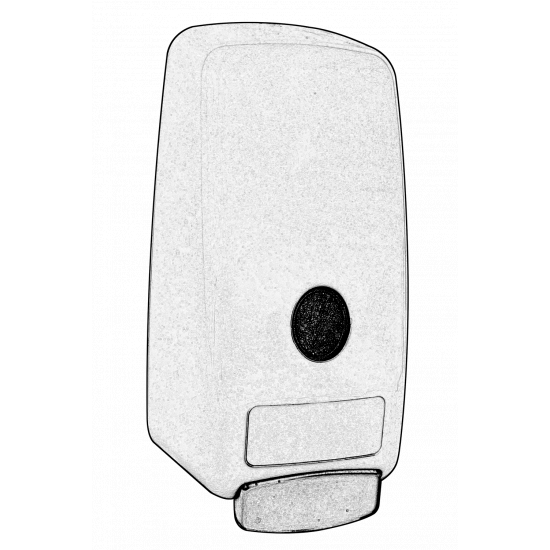 جهاز لتعقيم اليدين الجداري بدون جل 