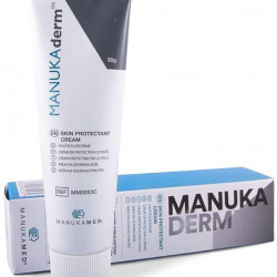 كريم للجلد من عسل المانوكا الاصلي لترطيب الجلد وتخفيف الالتهاب والحكة حجم 50 جرام منوكاديرم
