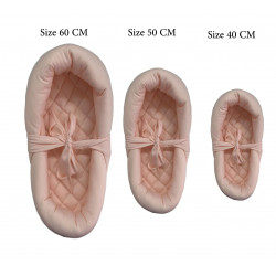 مهد مواليد سرير - لنوم والتنقل آمن لطفل خيف الوزن قطن NICU NEST عدد 3 مقاسات
