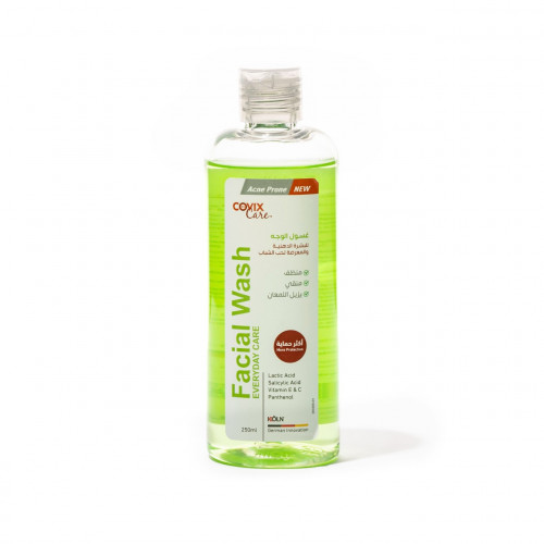 كوفيكس كير غسول الوجه للب ر شة الدهنية و المعرضة لحب الشباب 250 مل